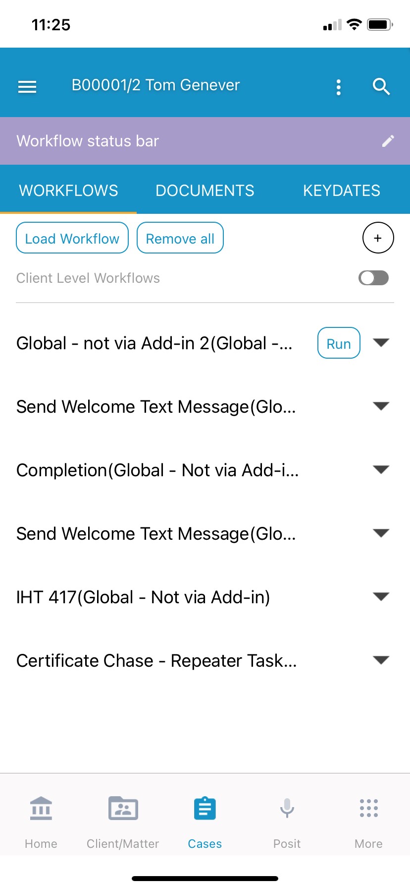 Using the Case Management App (Mobile) Osprey Approach Customer