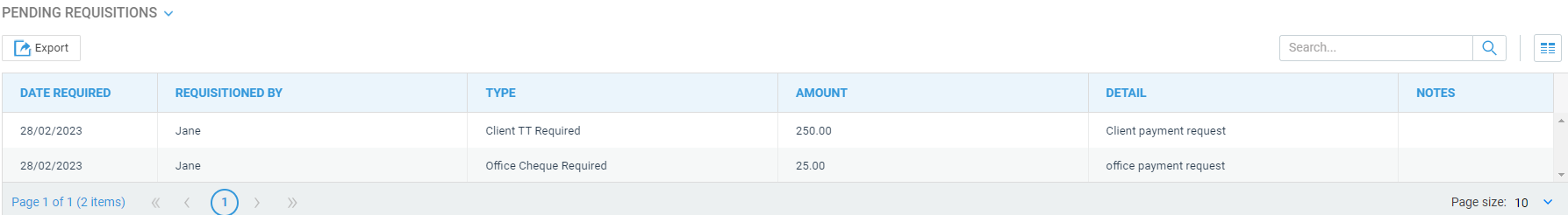 Reading The Client Ledger (browser) - Osprey Approach Customer Support 