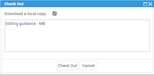 Use the General File System (Browser) - Osprey Approach Customer ...